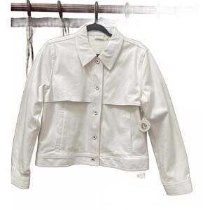 NEW SPARTINA 449 women's brigantine jacket in pearl white